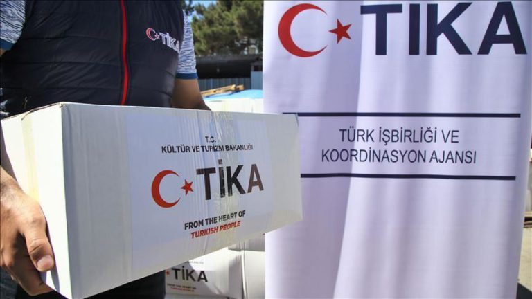 Turkey distributes hygiene materials in Chad Turkey distributes hygiene materials in Chad